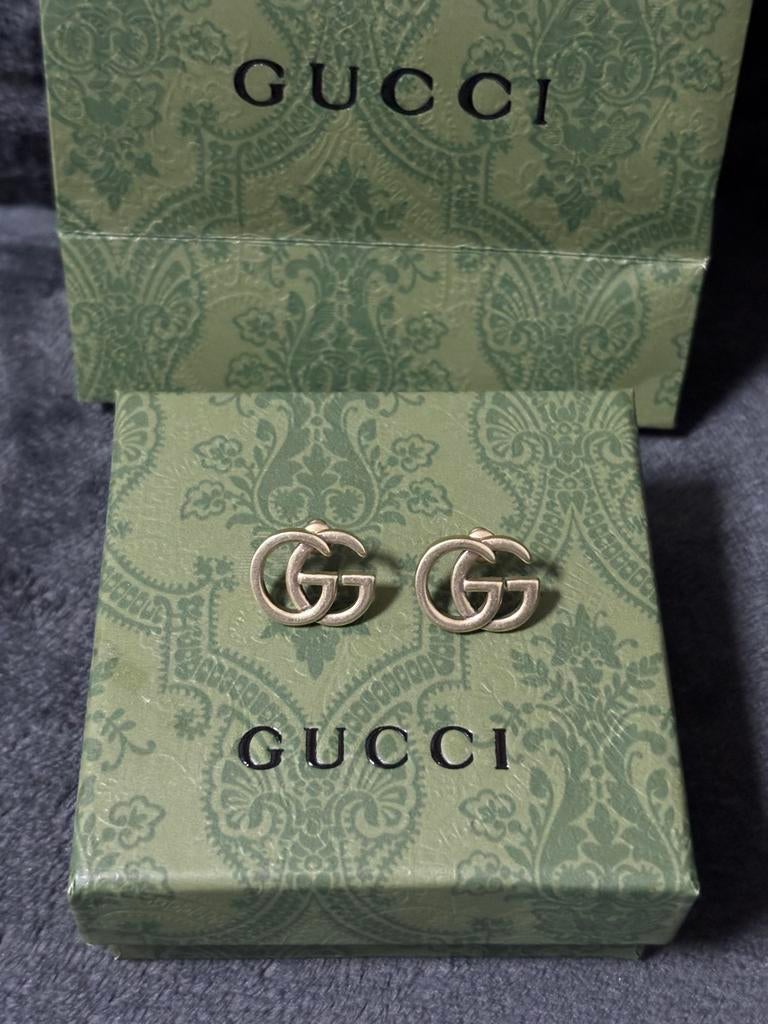 Gucci GG Oorbellen, Sieraden, Tassen en Uiterlijk, Oorbellen, Overige materialen, Nieuw, Ophalen of Verzenden, Knopjes of Stekers