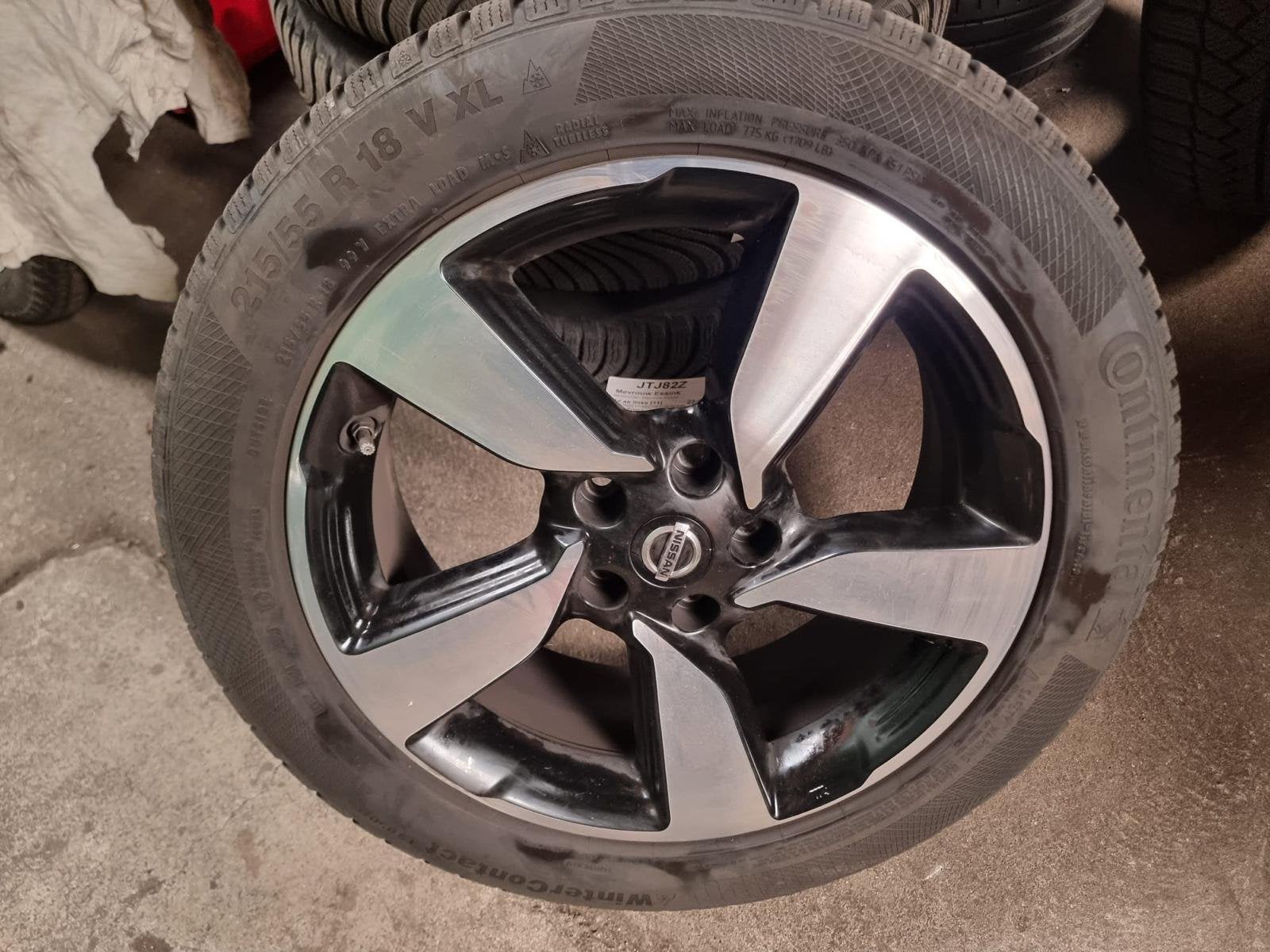 Winterbanden Nissan Qashqai, Auto-onderdelen, Ophalen, 18 inch, 215 mm, Winterbanden