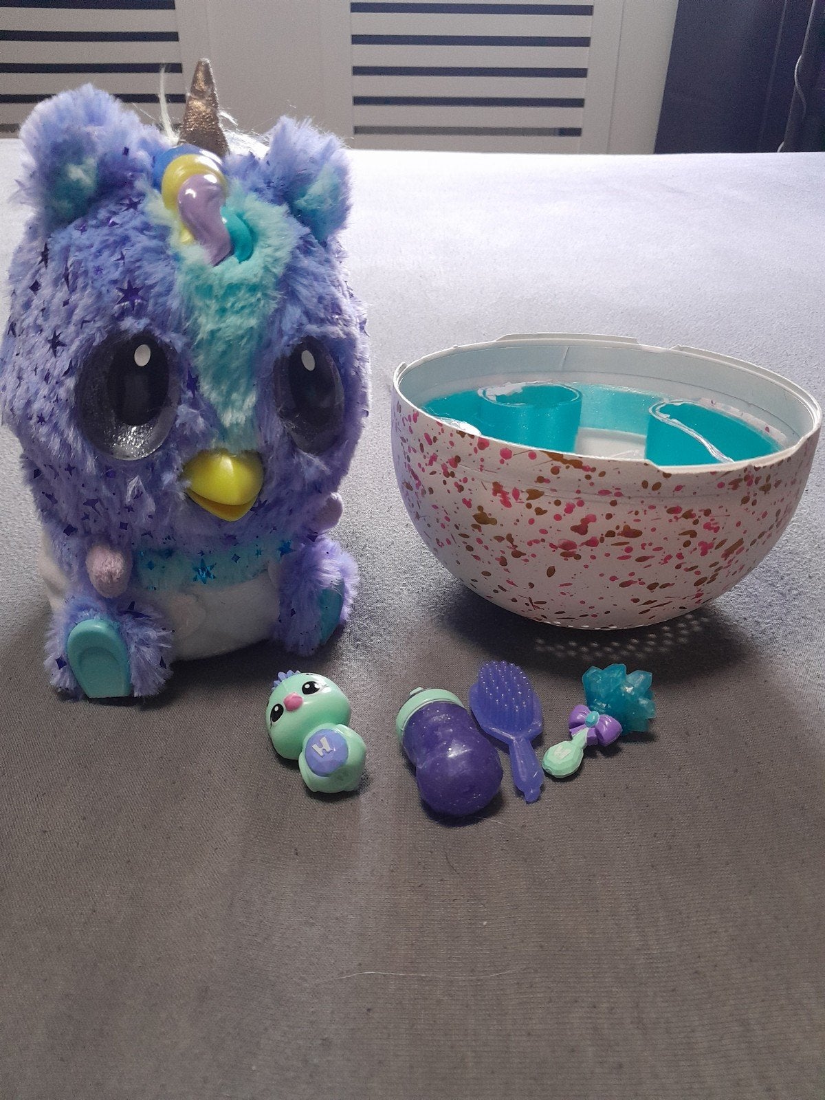 Hatchimals Pixies Crystal Flyers Starlight Idol, Paars, Overige karakters, Ophalen of Verzenden, Zo goed als nieuw