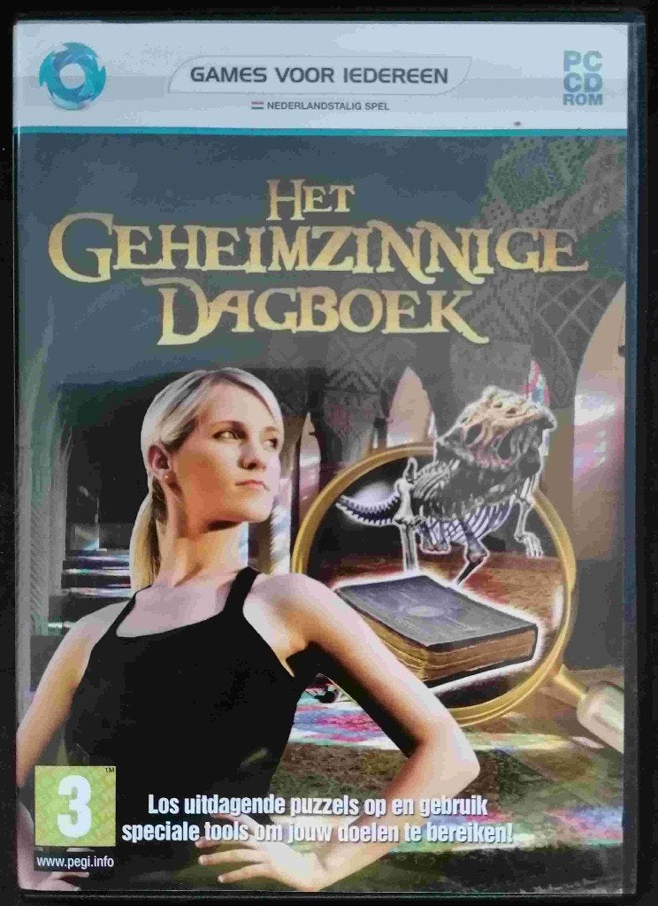 PC CD ROM Het Geheimzinnige Dagboek, 1 speler, Ophalen of Verzenden, Zo goed als nieuw, Vanaf 3 jaar