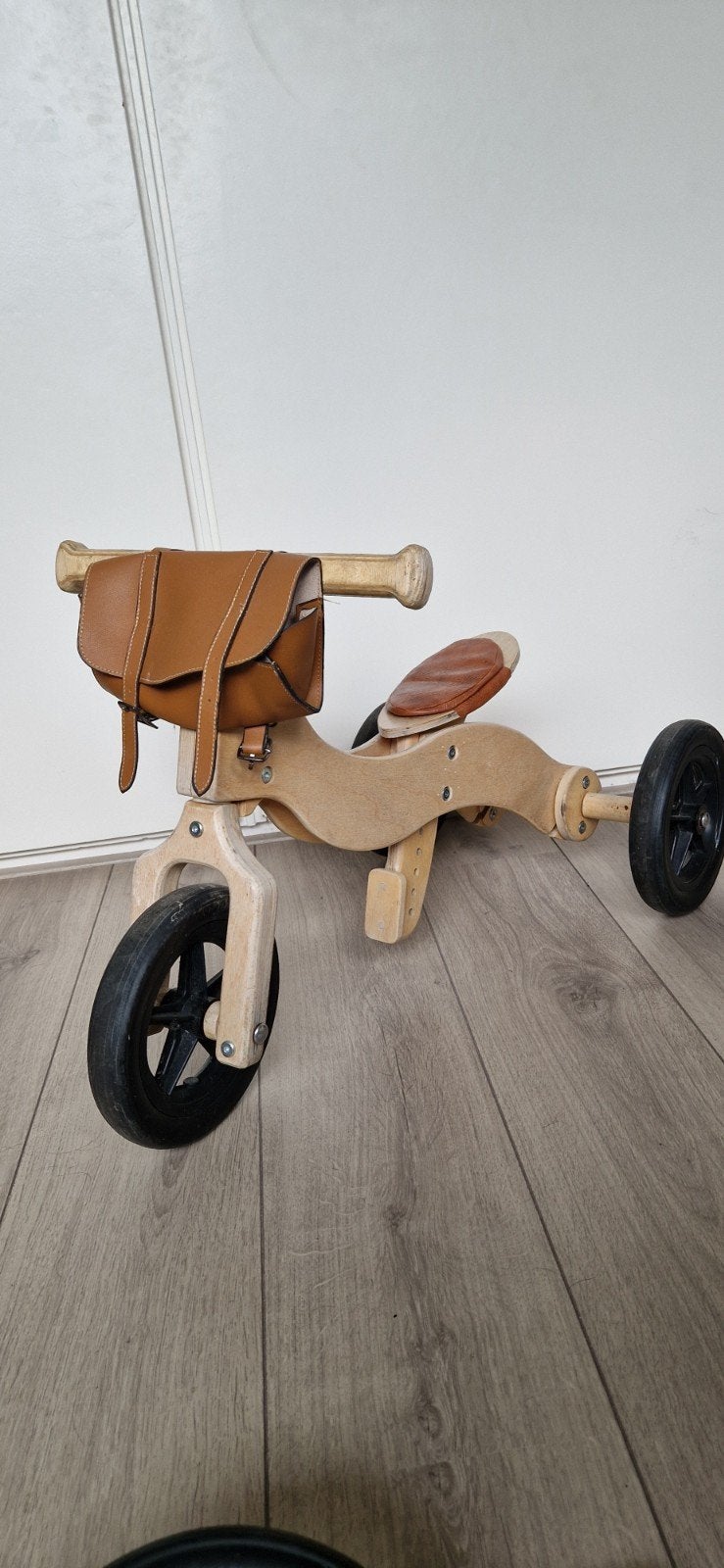 Houten Loopfiets/Loopvoertuig - 2-in-1 van dijk toys, Kinderen en Baby's, Speelgoed | Buiten | Voertuigen en Loopfietsen, Ophalen of Verzenden