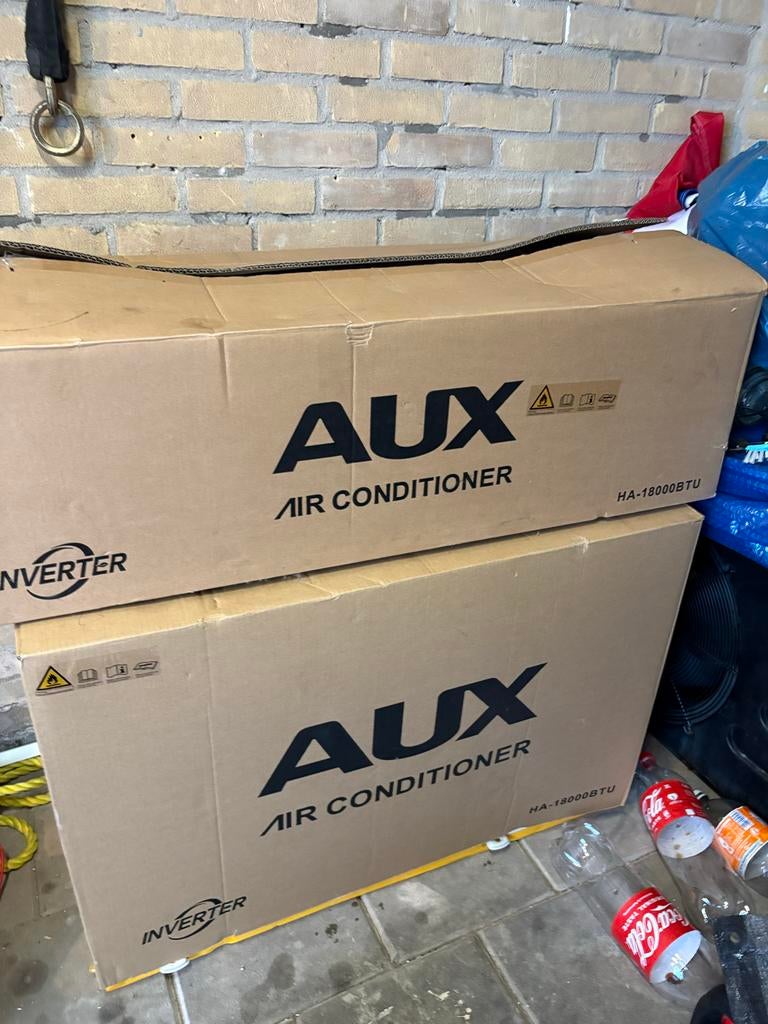 AUX split unit airco 5,0 kW totaal pakket incl WiFi, Nieuw, 3 snelheden of meer, Ophalen of Verzenden, Energieklasse A of zuiniger