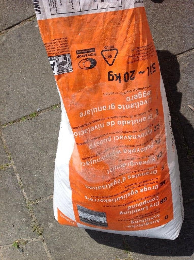 Fermacell korrels halve zak -  gratis, Ophalen, Overige materialen, 30 cm of meer, Overige typen