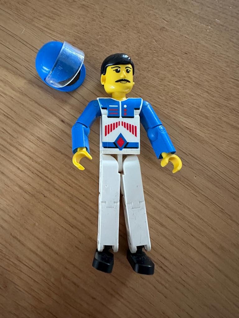 Vintage Lego Technic poppetje, Gebruikt, Lego, Ophalen of Verzenden, Minifiguur