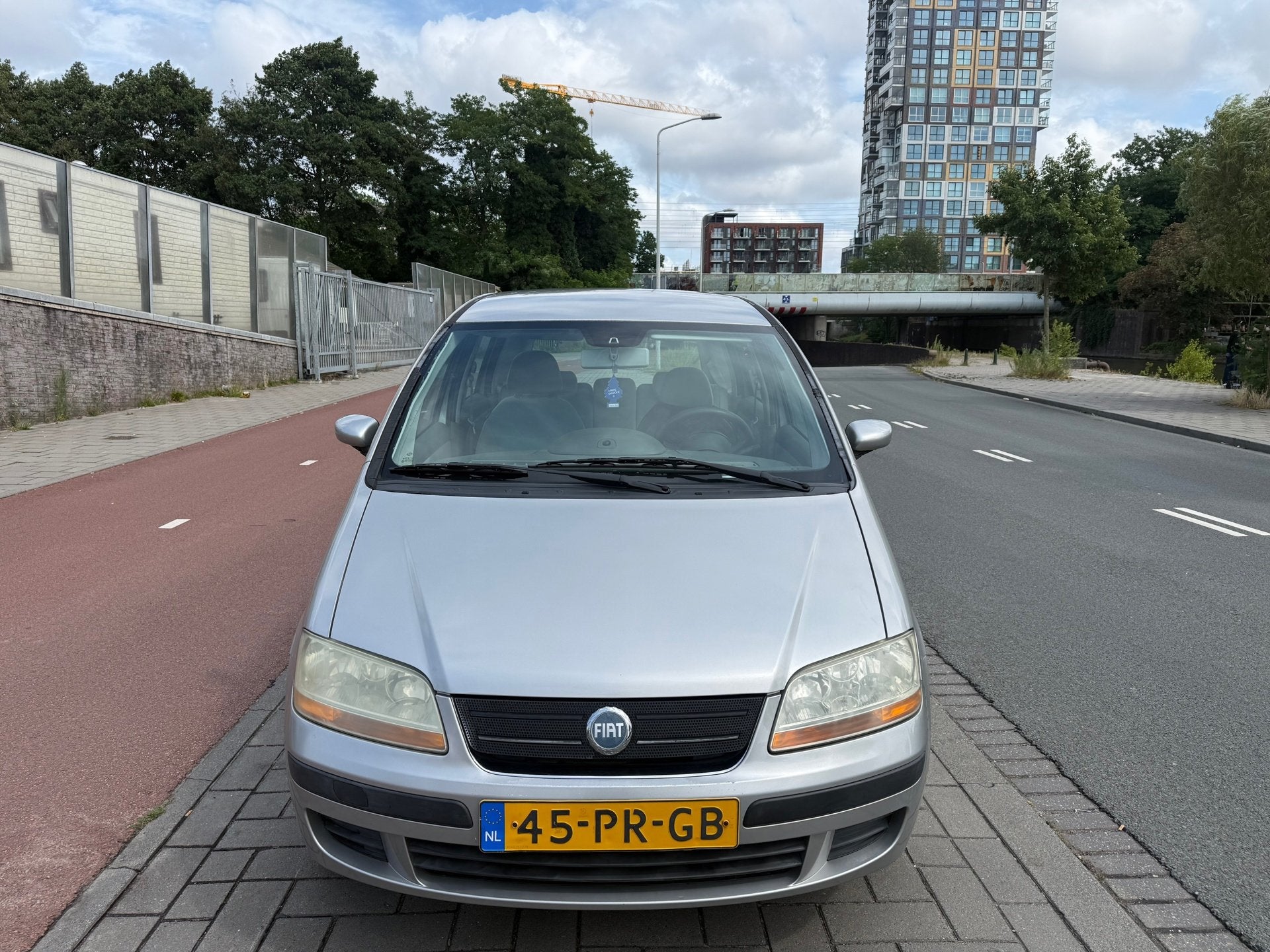 Fiat Idea 1.4-16V Dynamic Plus Automaat|Cruise| Clima|PDC |, Auto's, Stof, Gebruikt, Idea, 400 kg