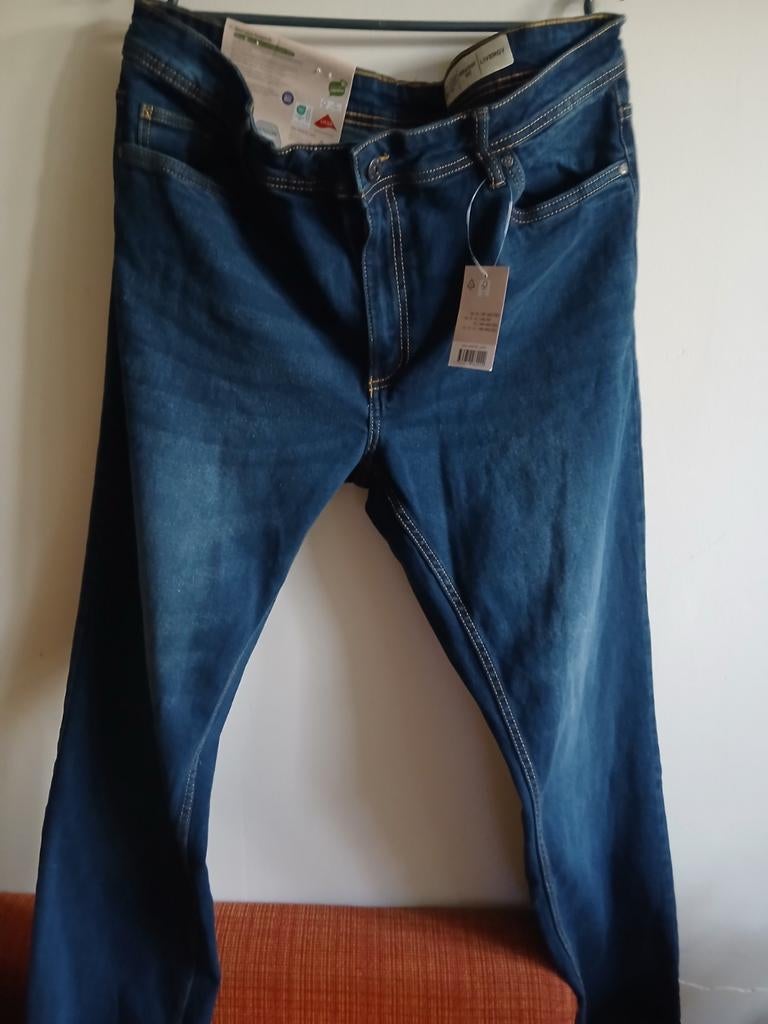 Spijkerbroek   40/32   maat  56  straight fit, W36 - W38 (confectie 52/54), Blauw, Nieuw, Ophalen of Verzenden