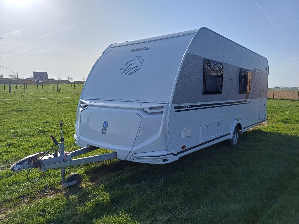 Caravan Knaus sport 540 FDK - 5 personen - 2024, Caravans en Kamperen, Standaardzit, 7 tot 8 meter, Ringverwarming, 2 aparte bedden