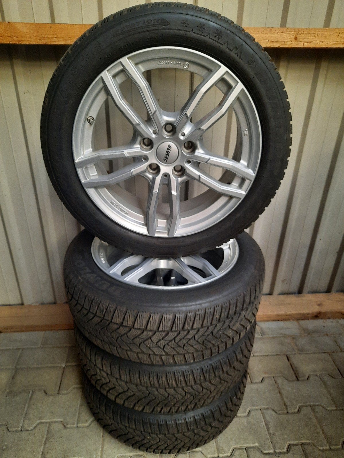 17 inch velgen ALUTEC BMW 1-SERIE F40 2-SERIE F44 F45 F46, Gebruikt, Banden en Velgen, 17 inch, Personenwagen