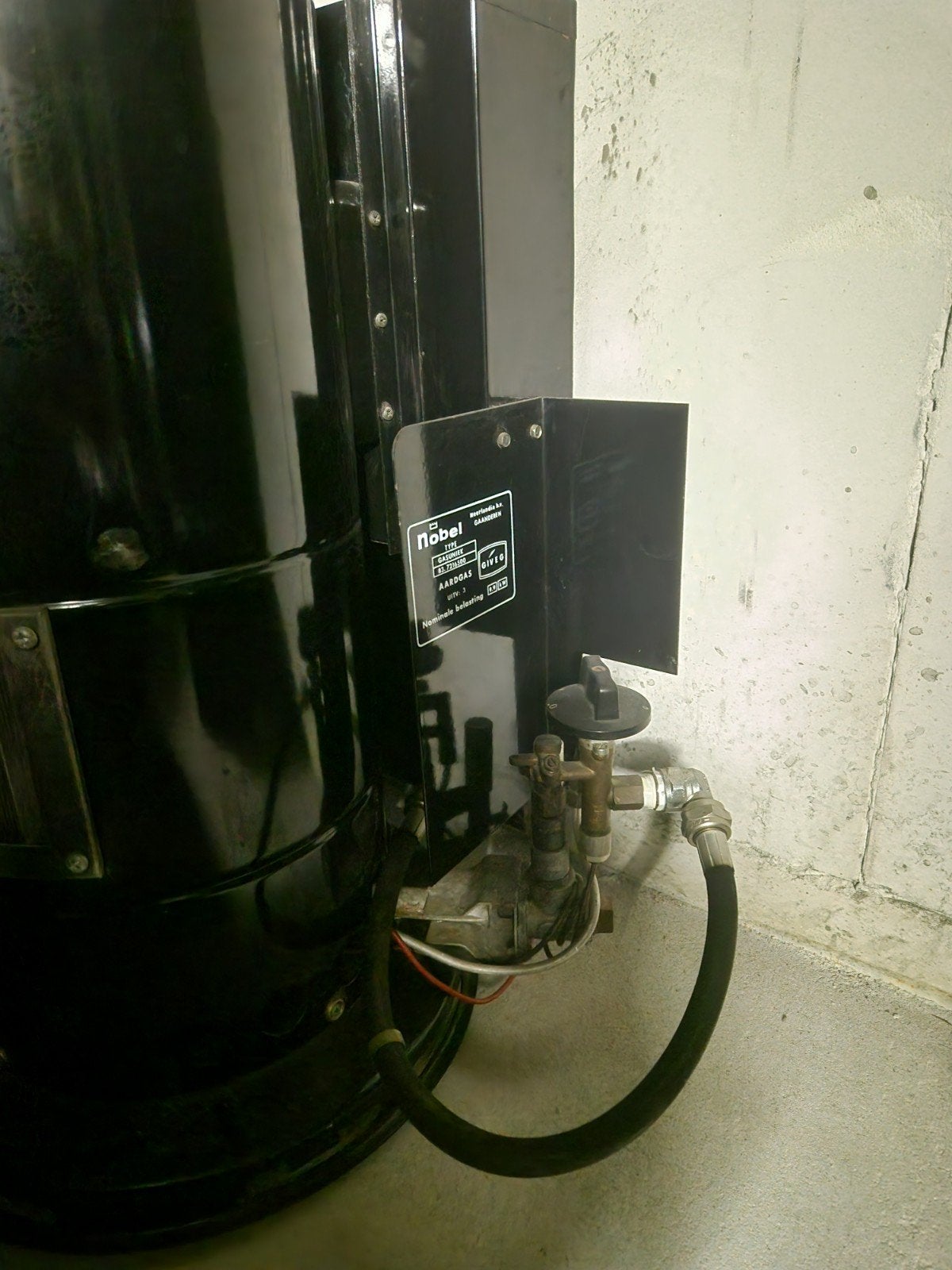 Nobel Gaskachel - Type Gasuniek Aardgas, Huis en Inrichting, Kachels, Ophalen, Gebruikt, Gas, Vrijstaand