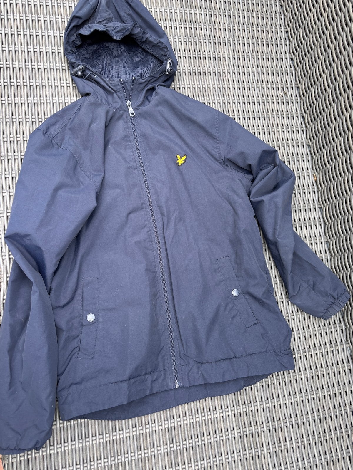Lyle & Scott heren jas maat S, Ophalen of Verzenden, Gedragen, Maat 46 (S) of kleiner, Blauw