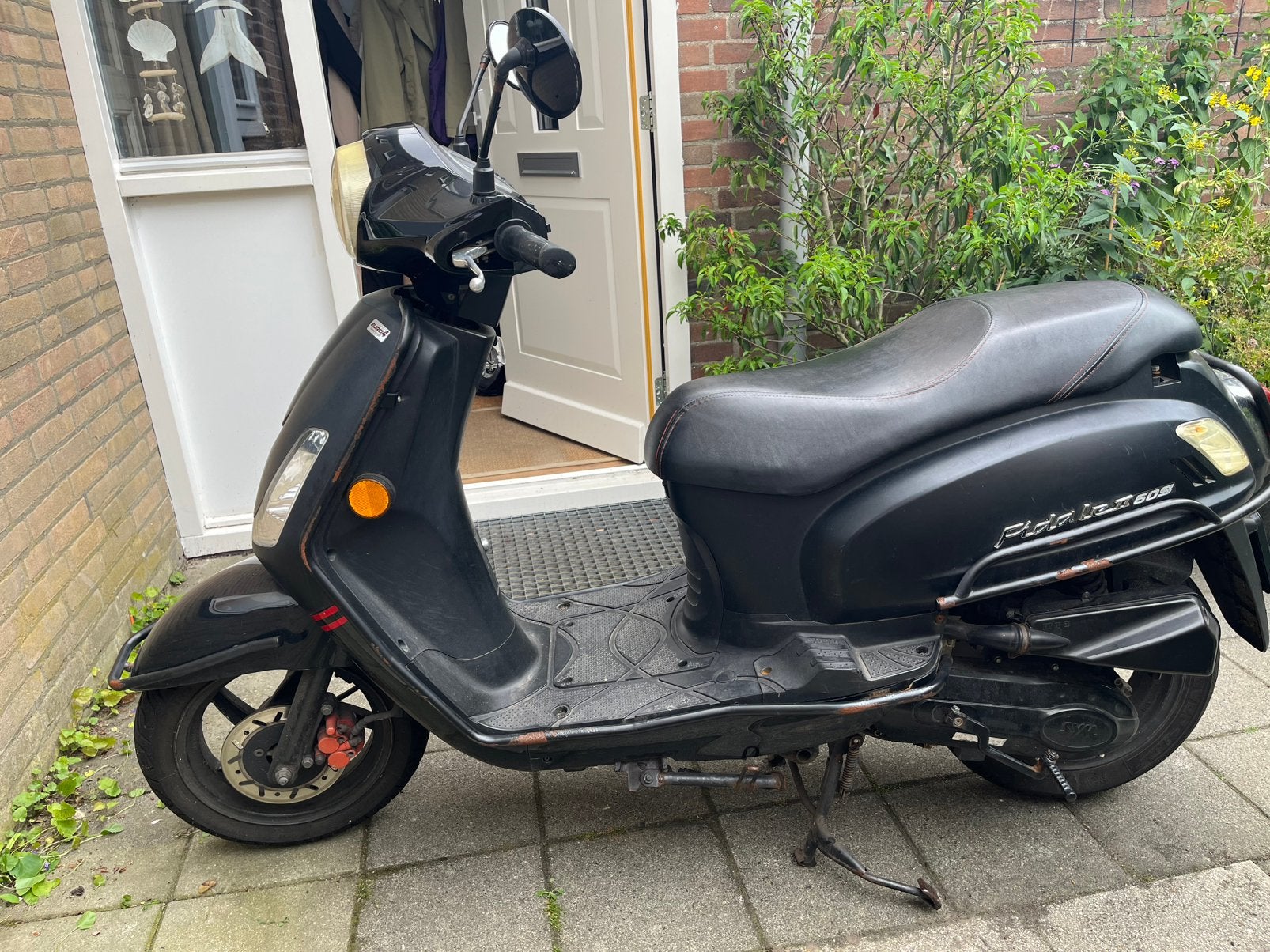 Sym fiddle 2 2019, Fietsen en Brommers, Scooters | SYM, Gebruikt, Maximaal 45 km/u, Ophalen of Verzenden, Benzine