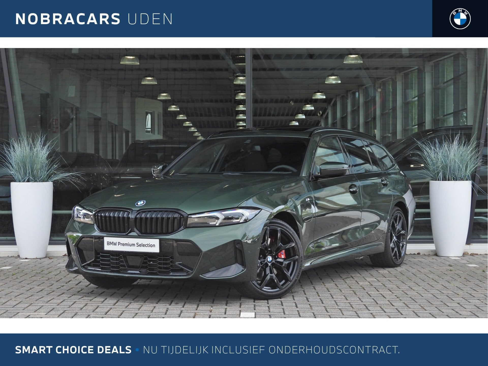 BMW 3 Serie Touring 330e M Sport Automaat / Trekhaak / Panor, 1998 cc, Achterwielaandrijving, 4 cilinders, Met garantie (alle)