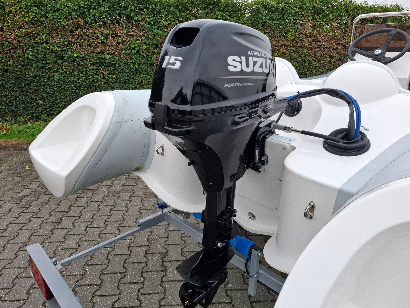 Splinternieuwe Rib 390  25pk Selva 4 takt buitenboordmotor, Watersport en Boten, Nimarine, 4 m, Nimarine, 15 pk