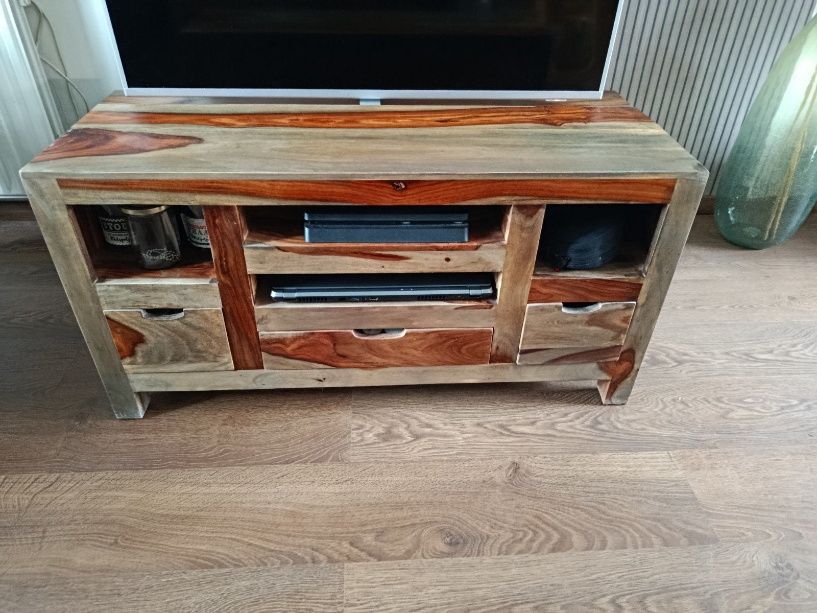 Leuk tv meubel, Ophalen of Verzenden, Zo goed als nieuw, 25 tot 50 cm, Minder dan 100 cm