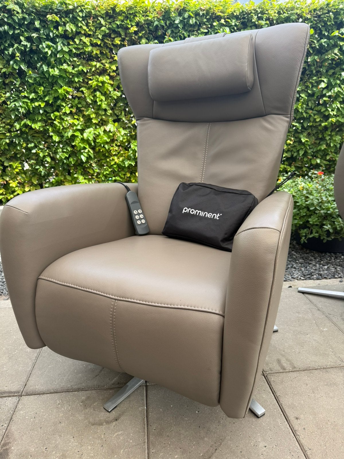 Prominent Toscana sta op stoel relax fauteuil staopstoel, Ophalen of Verzenden, Nieuw, Leer, Bezorging en garantie