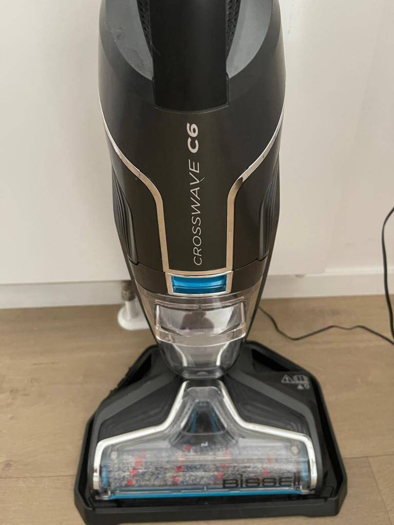 Bissel Crosswave C6 dweilmachine, Witgoed en Apparatuur, Stofzuigers, Overige merken, Gebruikt, Ophalen of Verzenden, Draadloos