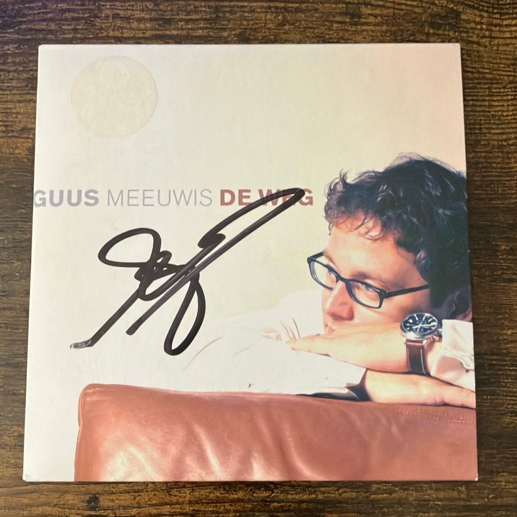 CD Guus Meeuwis - De Weg (gesigneerd), Ophalen of Verzenden, Zo goed als nieuw, Pop, Gesigneerd