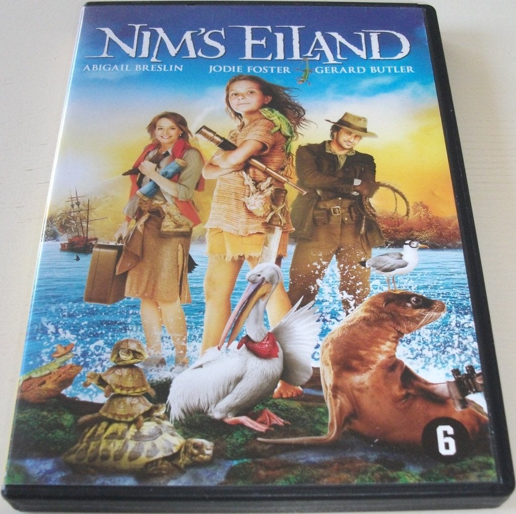 Dvd *** NIM'S EILAND ***, Engels, Nederlands, Ophalen of Verzenden, Zo goed als nieuw