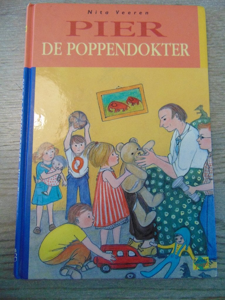 Pier de poppendokter - Avi M5 - hardcover boek, Ophalen of Verzenden, Gelezen, Nita Veeren, Fictie algemeen
