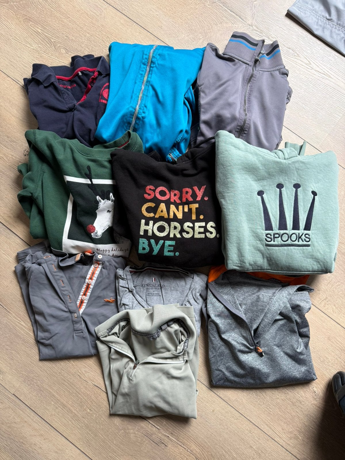 Pakket paardrijkleding maat S dames, Ophalen of Verzenden, Gedragen