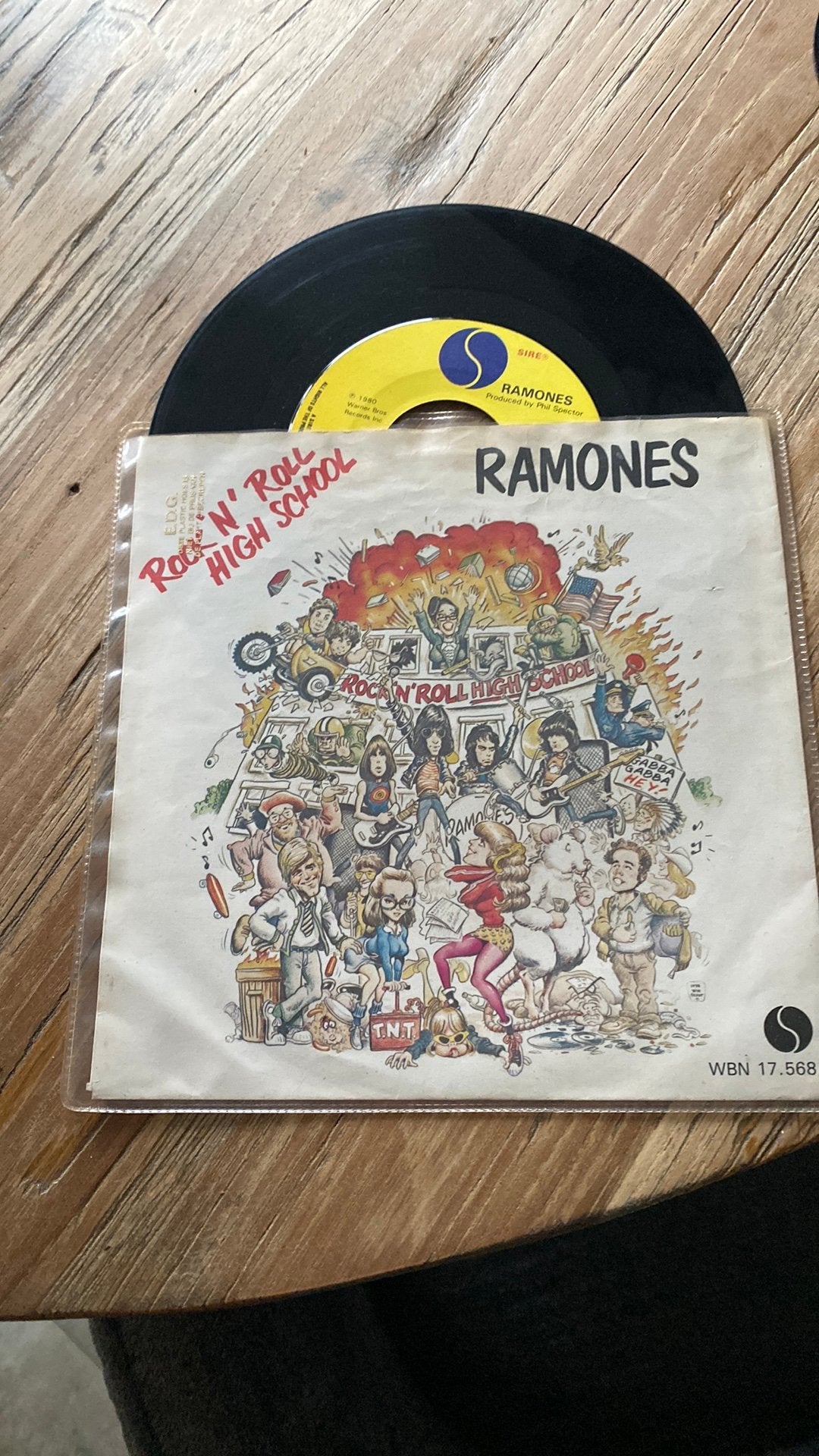 Ramones, Ophalen of Verzenden, Zo goed als nieuw, 12 inch