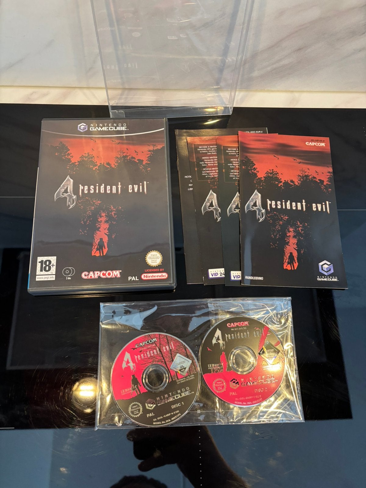Nintendo Gamecube Resident Evil 4, 1 speler, Ophalen of Verzenden, Zo goed als nieuw, Avontuur en Actie