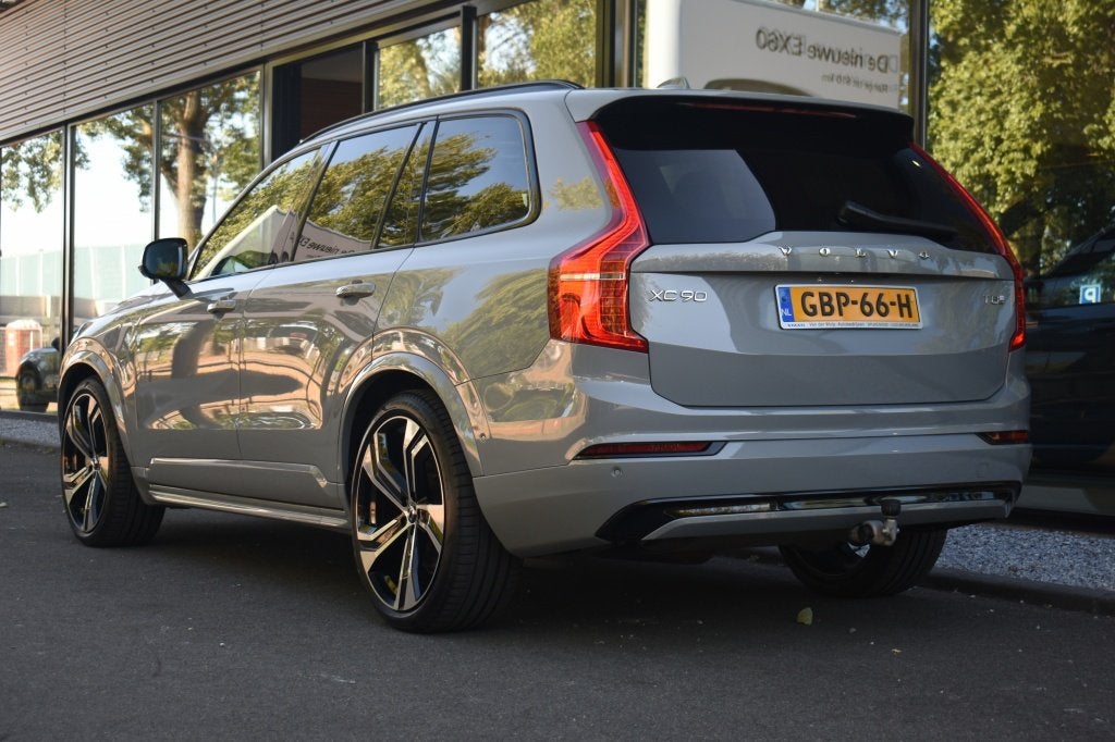 Volvo XC90 T8 455 AWD Ultra Dark | Luchtvering | Massage | T, Gebruikt, 4 cilinders, Bedrijf, Hybride Elektrisch/Benzine