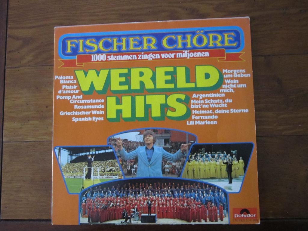Fischer Chöre- Wereld Hits , LP, Ophalen of Verzenden, Zo goed als nieuw, 12 inch