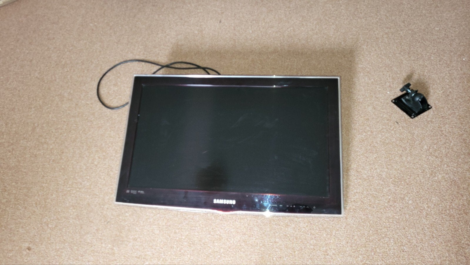 Samsung 26inch TV met muurbeugel - Gebruikt, Ophalen, 50 Hz, Samsung, Gebruikt