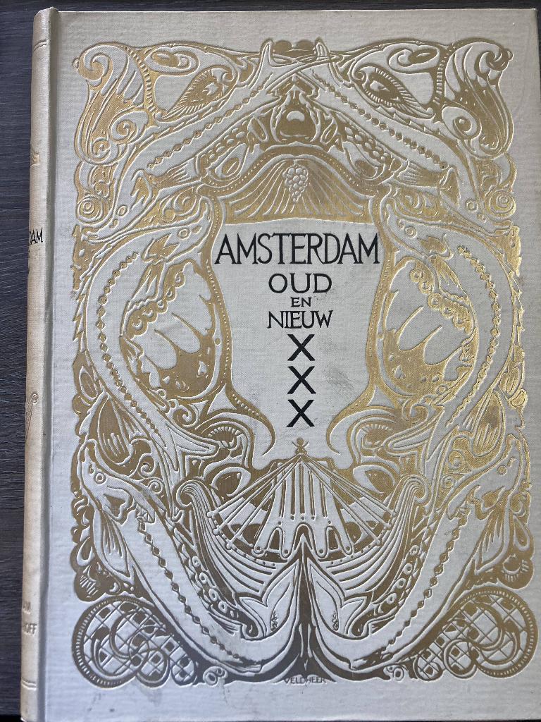 Amsterdam oud en nieuw: Corn.J.Gimpel, Boeken, Geschiedenis | Stad en Regio, Ophalen of Verzenden, 20e eeuw of later, Gelezen