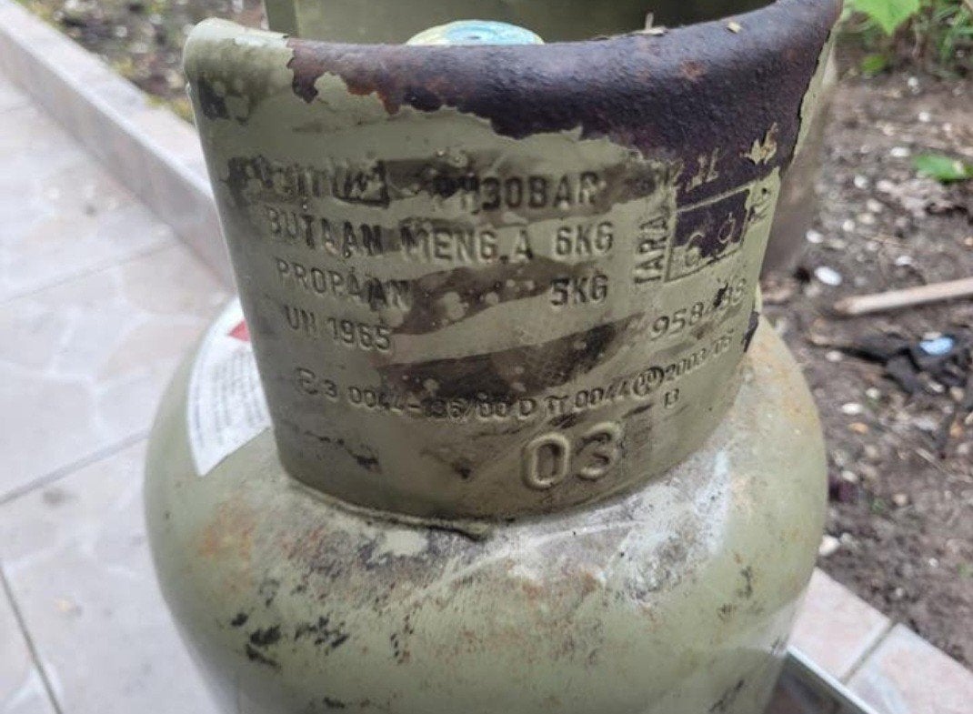 Primagaz gasfles, Ophalen of Verzenden, Gebruikt