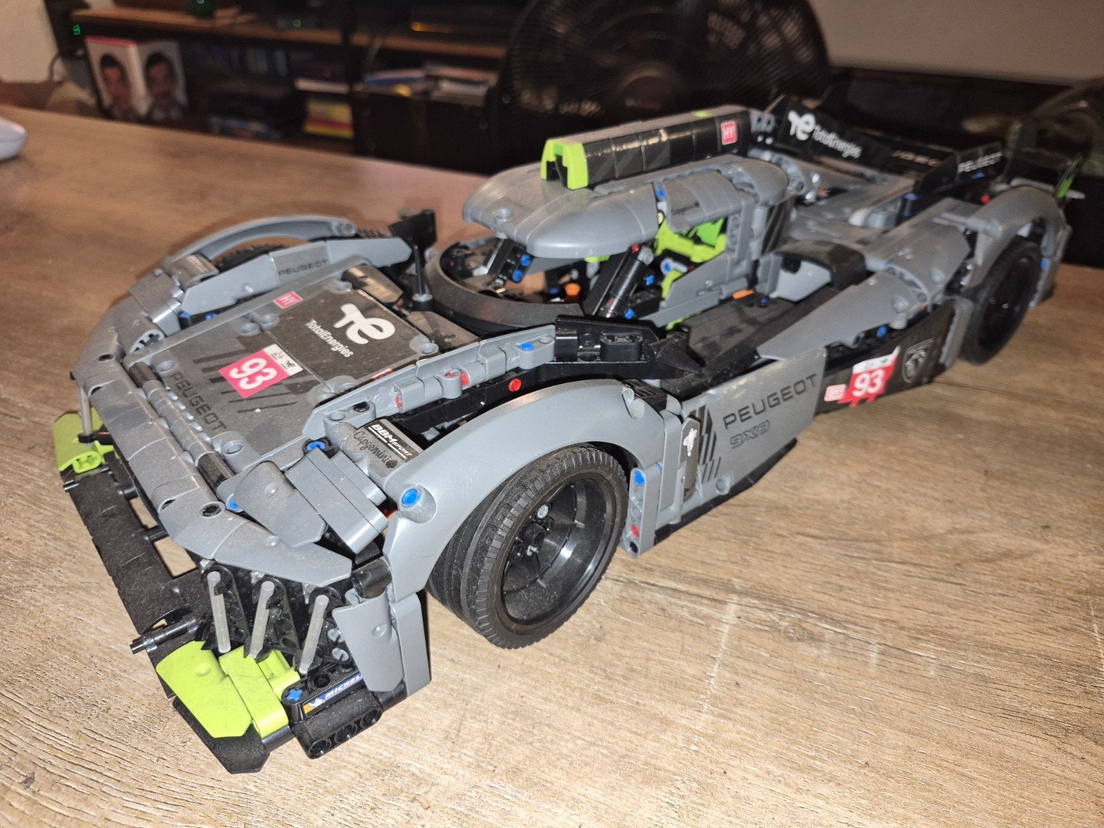 Peugeot 9X8 Le Mans Raceauto - Nep LEGO Bouwset, Ophalen of Verzenden
