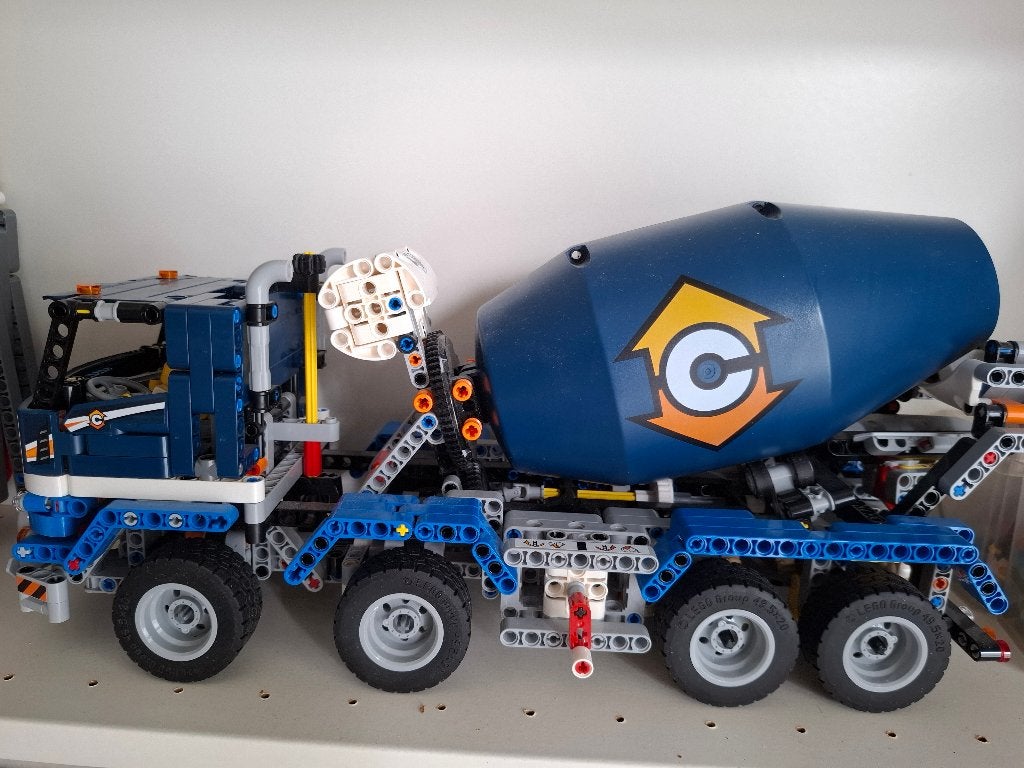 Lego technic 42112 betonmixer, Ophalen, Compleet, Lego, Zo goed als nieuw