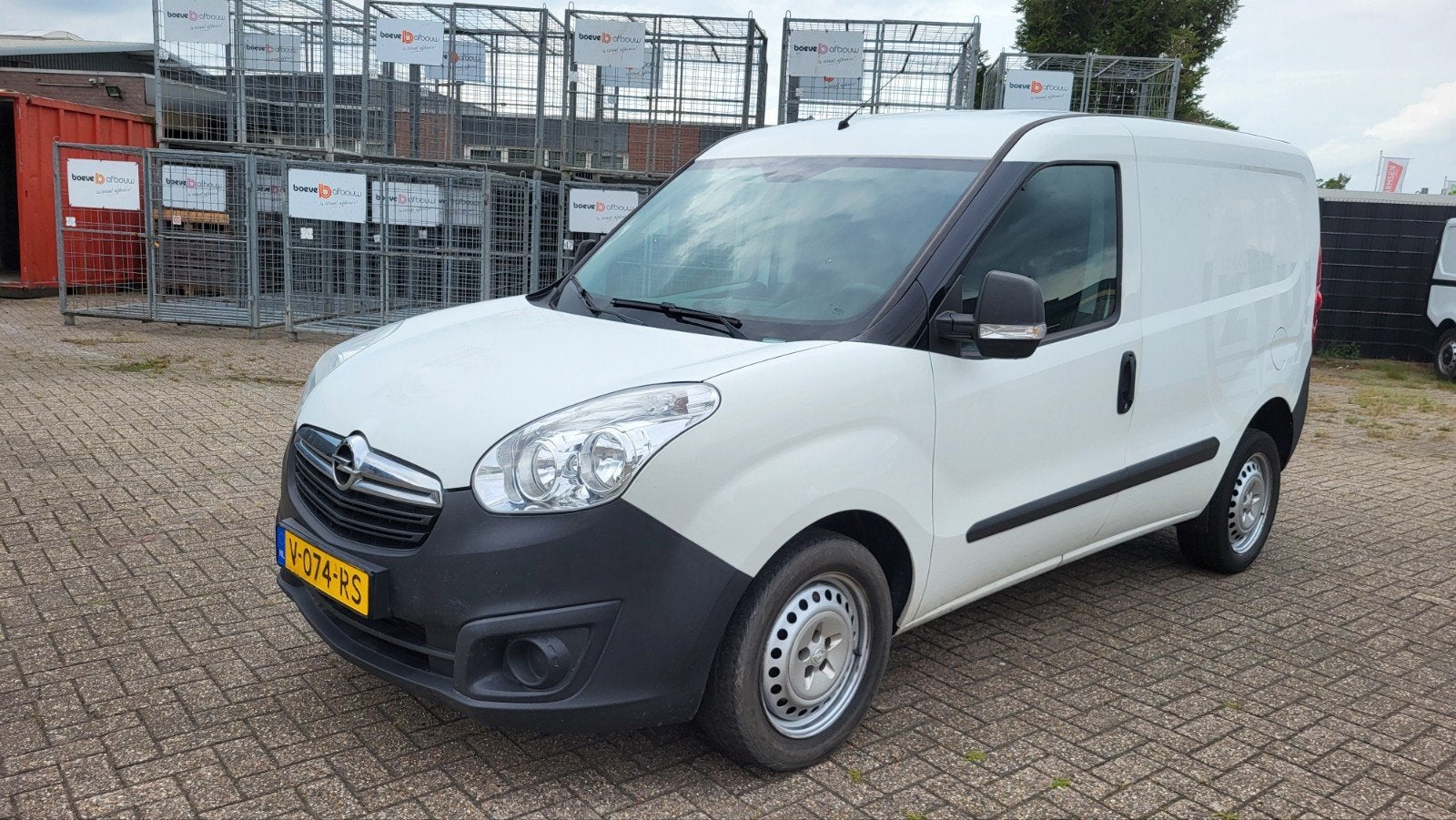 Opel Combo 1.3 Cdti 95pk L1h1 Airco, apk 2-9-27  EXPORT, Voorwielaandrijving, Stof, Wit, Origineel Nederlands