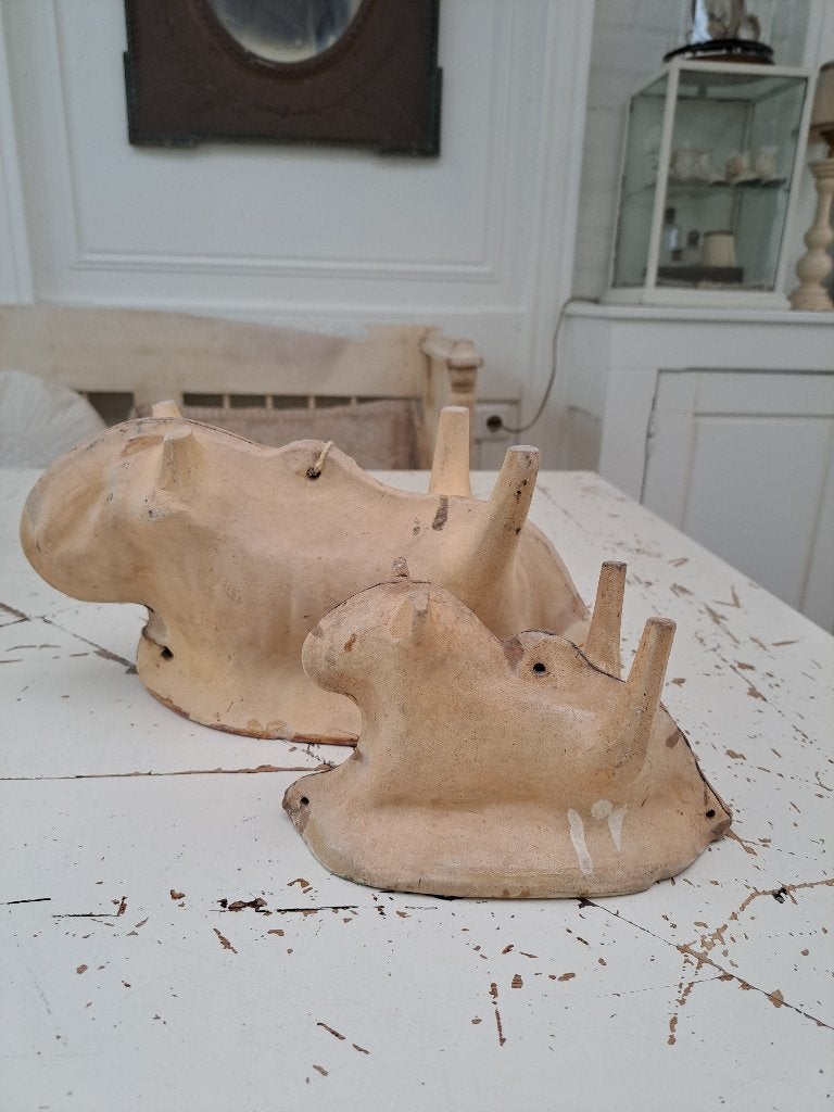Mooie oude patevorm, Grootste 32 cm breed, Kleinste 21 cm, Antiek en Kunst, Ophalen of Verzenden