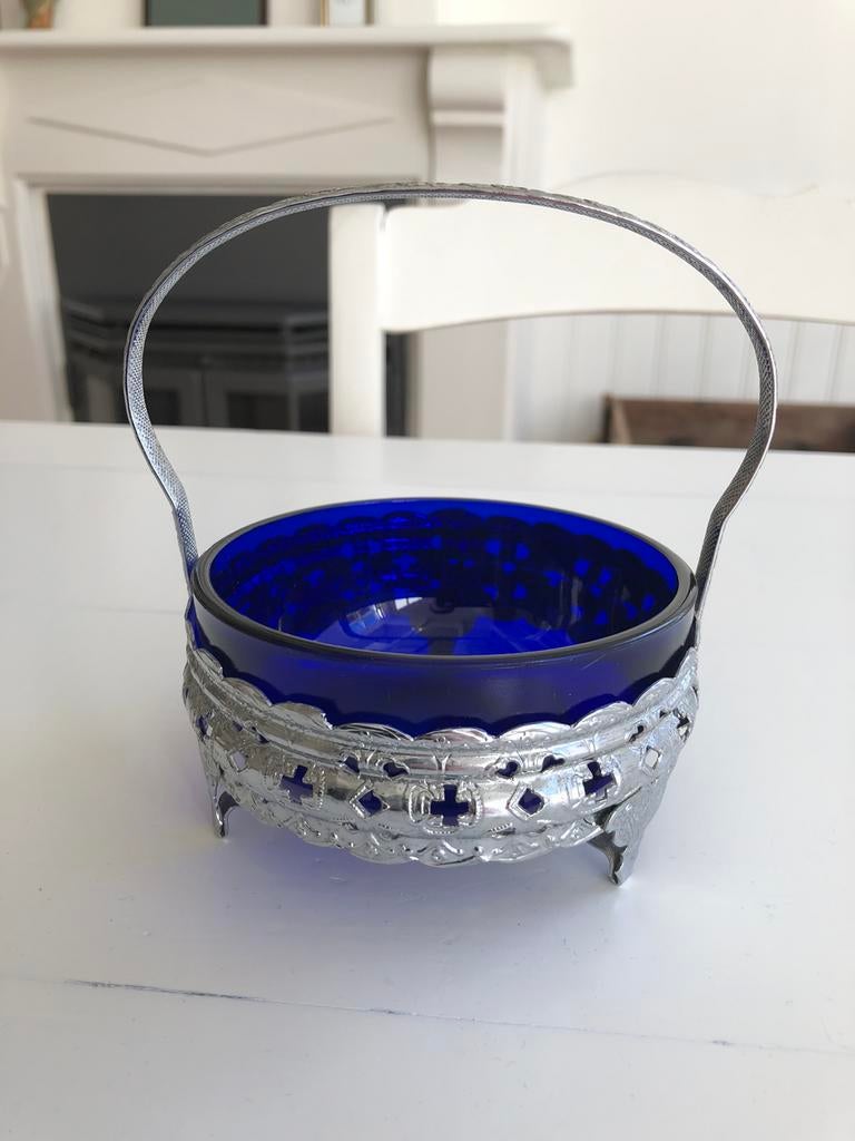 Mooi brocante oma’s bonbon / suikerschaaltje, Ophalen of Verzenden