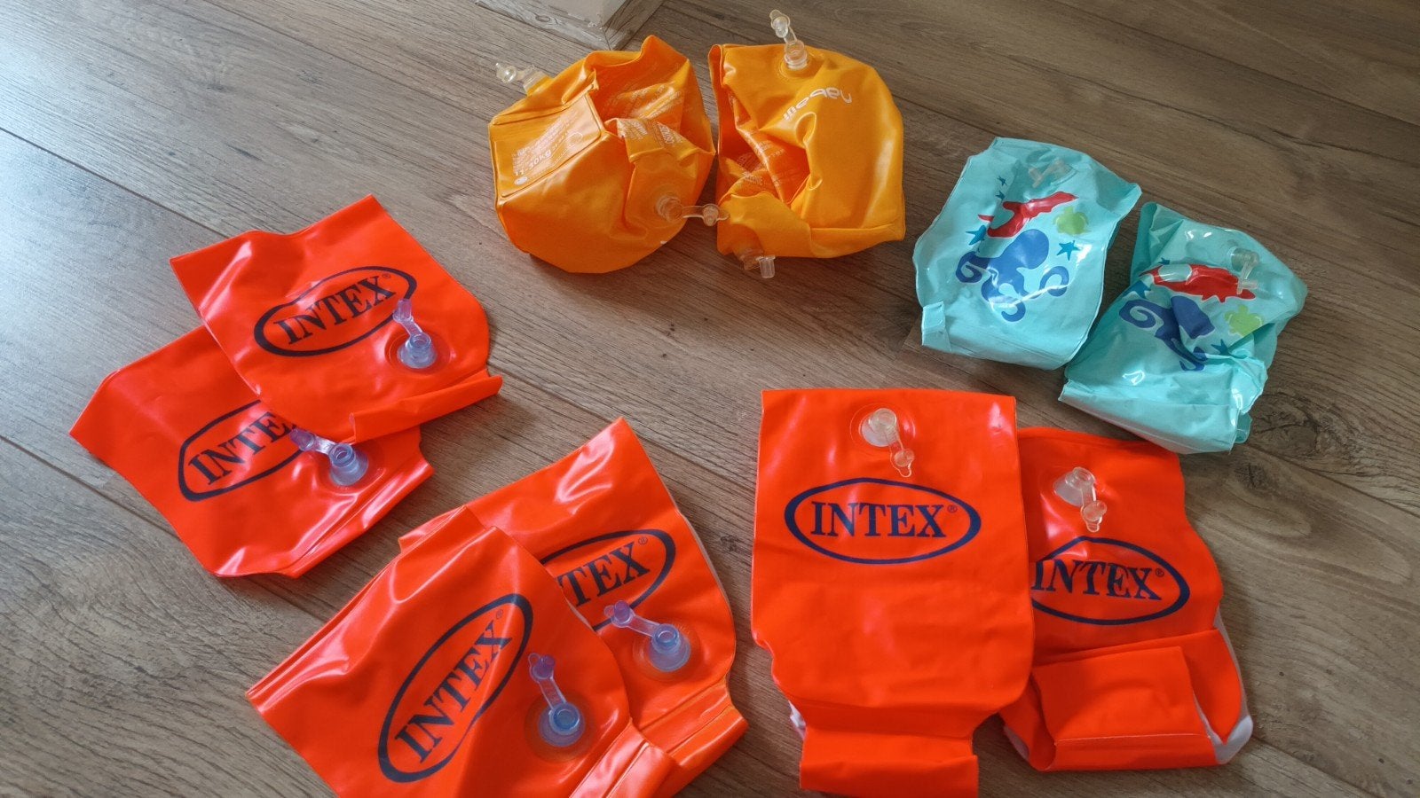 5 sets zwembandjes, 10-30kg, 2-12 jaar, Ophalen of Verzenden, Gebruikt