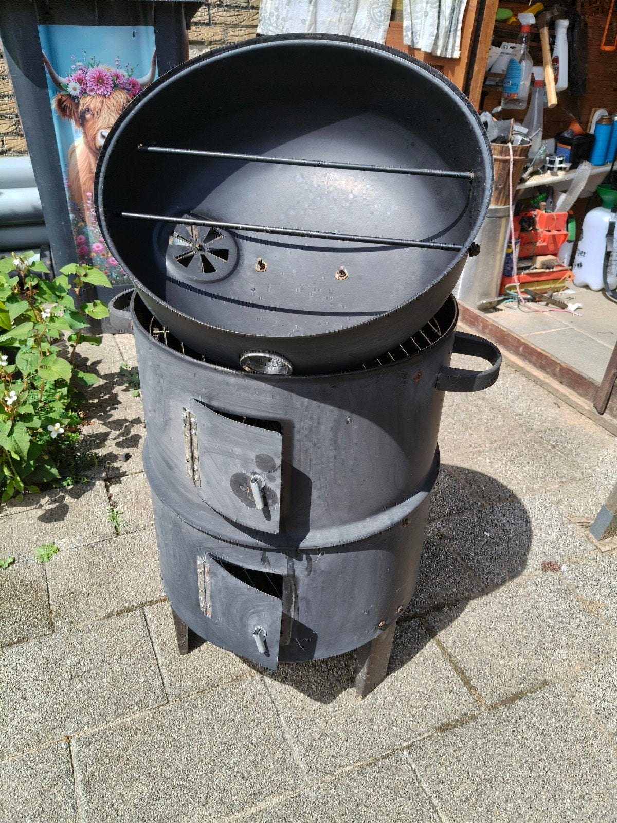 Timeless Tools 3-in-1 BBQ: Barbecue, Rookoven, Grill & Oven, Ophalen, Gebruikt, Timeless Tools