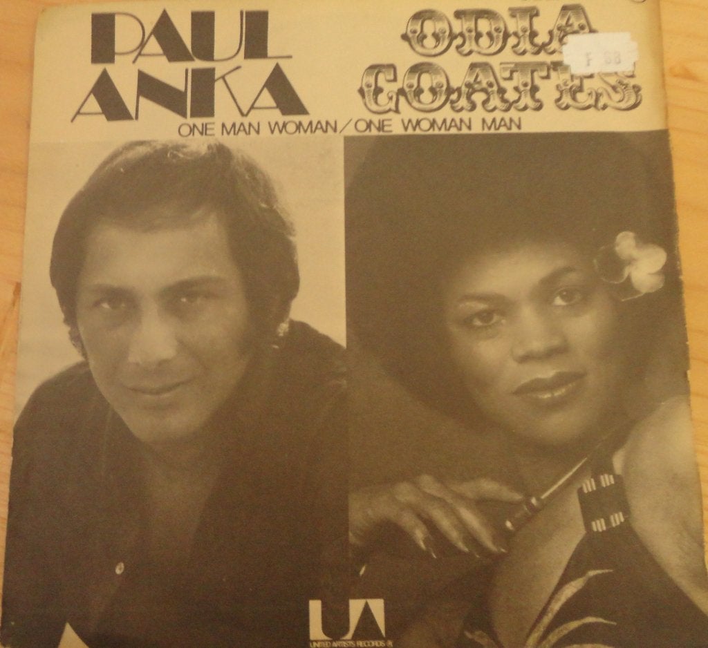 Paul Anka & Odia Coates > One man woman /one woman man, Ophalen of Verzenden, Gebruikt, 7 inch, Pop