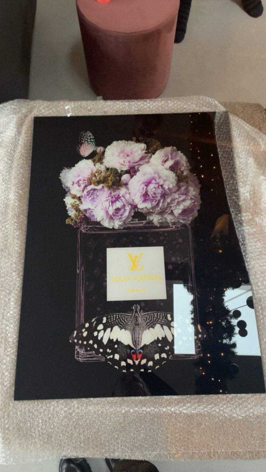 Glasplaat Louis Vuitton, Ophalen, 50 tot 75 cm, Overige typen, Zo goed als nieuw