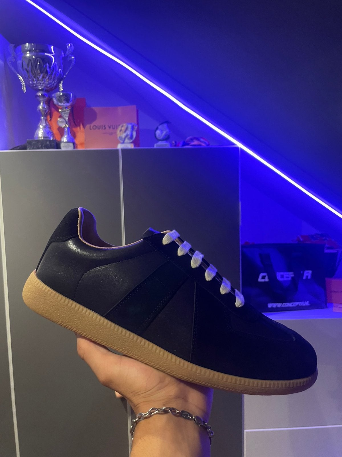 Maison Margiela Gats, Zwart, Nieuw, Ophalen of Verzenden, Sneakers of Gympen