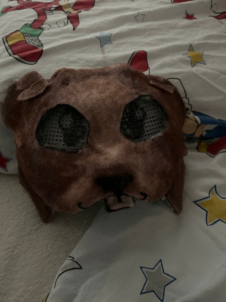 bever masker!, Verzenden, Zo goed als nieuw, Overige soorten, Beeldje of Figuurtje