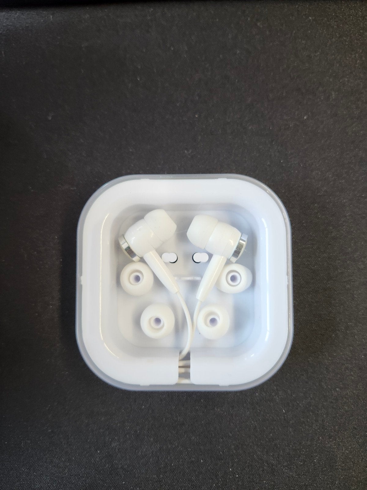 Witte In-ear oortjes met extra oordopjes, Audio, Tv en Foto, Koptelefoons, Overige merken, In-ear, Nieuw, Ophalen of Verzenden