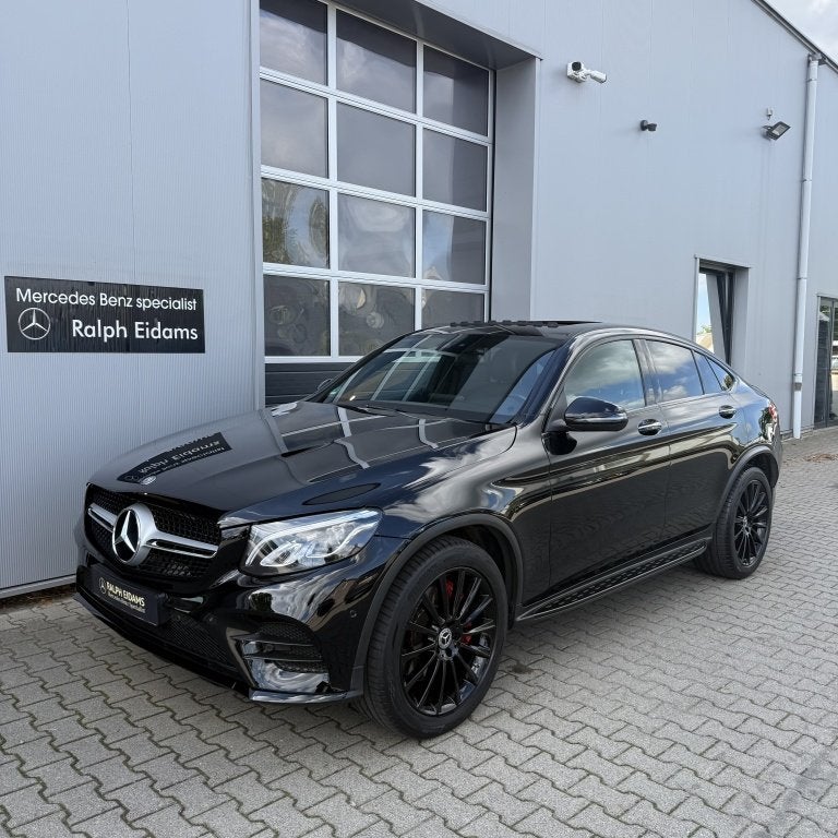 Mercedes-Benz GLC Coupé 250 4MATIC Edition 1 (bj 2016), Auto's, Automaat, Gebruikt, 4 cilinders, Zwart