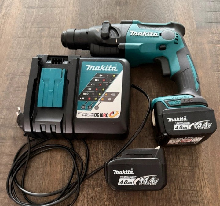 Makita Boorhamer met Accu en Oplader - Zo goed als nieuw, 600 watt of meer, Verzenden, Makita, Zo goed als nieuw