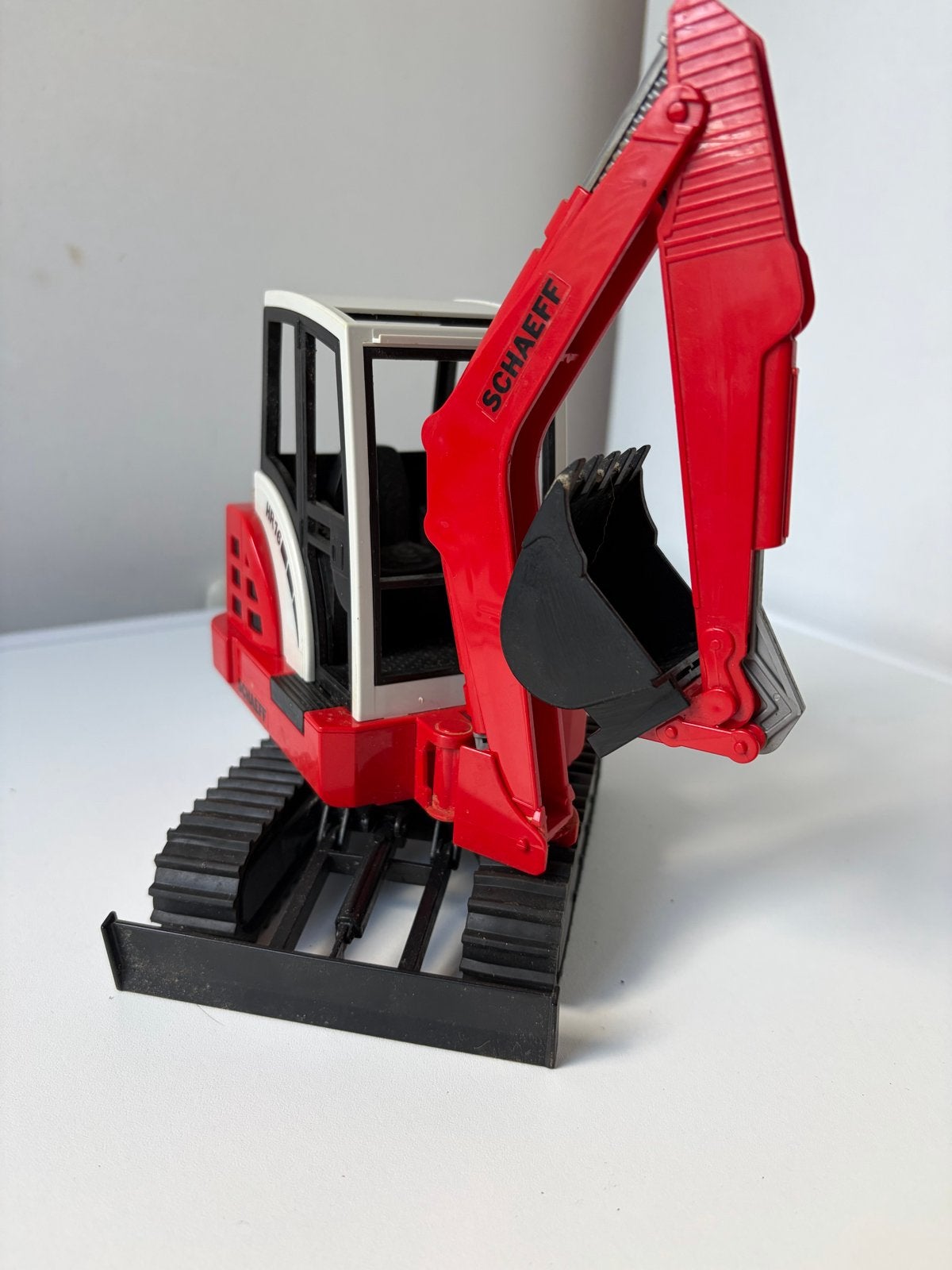 Bruder Schaeff graafmachine, Ophalen, Gebruikt