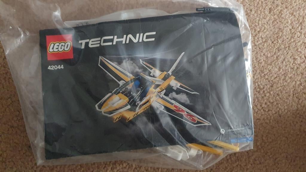 LEGO Technic 42044 Jetvliegtuig, Ophalen of Verzenden, Zo goed als nieuw, Overige merken