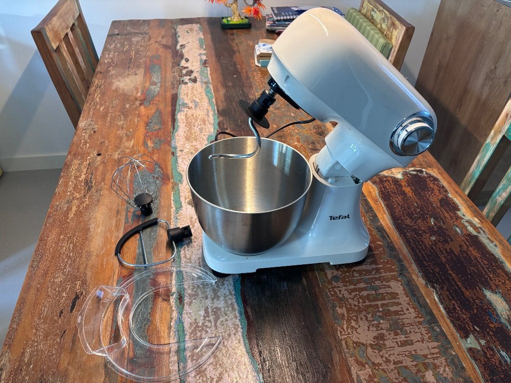 Tefal keukenmachine, Ophalen, 3 snelheden of meer, Zo goed als nieuw, Vaatwasserbestendig