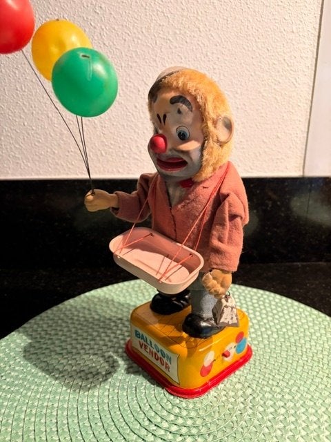balloon vendor battery opp. jaren '50-'60 van Y Japan, Ophalen of Verzenden