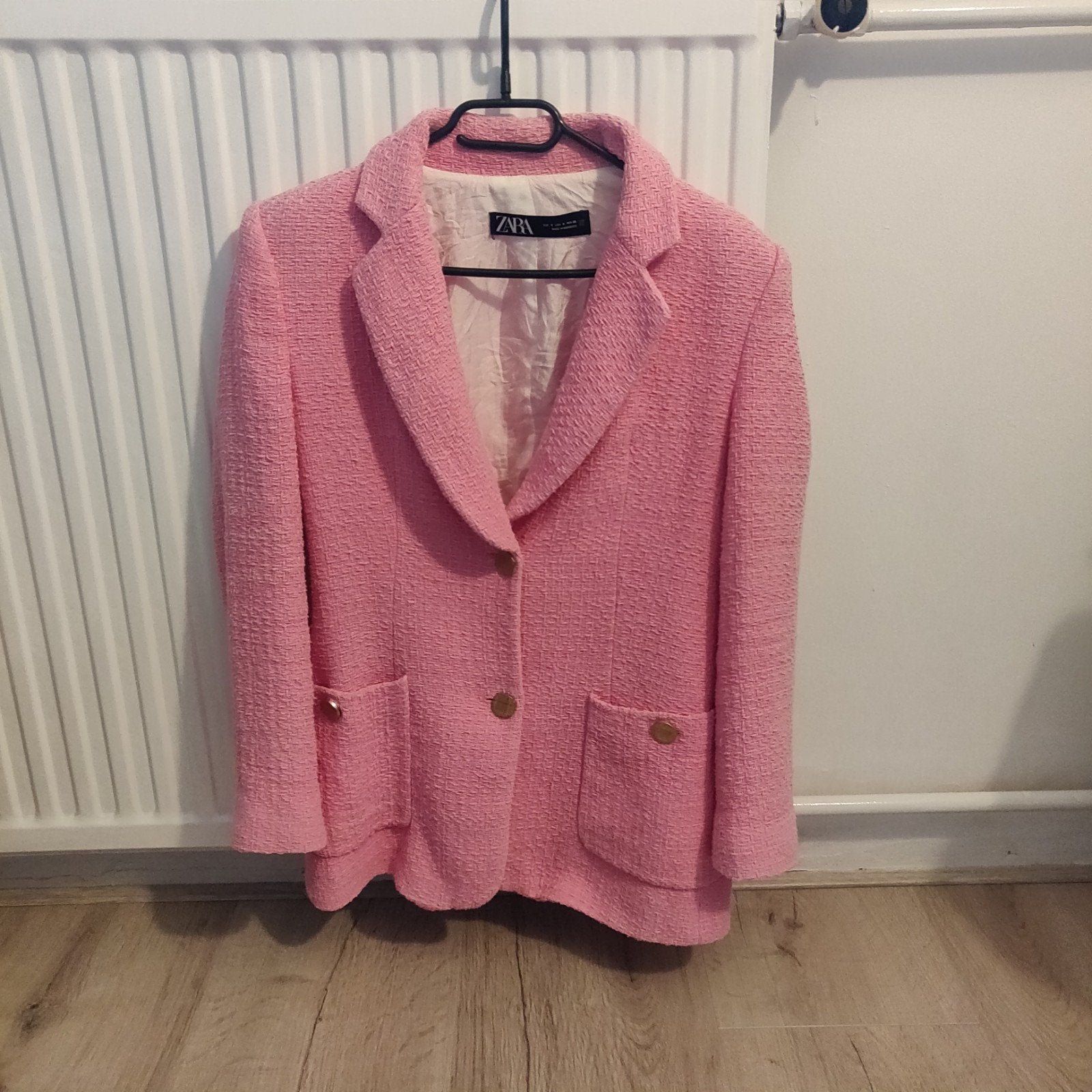 Roze dames blazer, Kleding | Dames, Ophalen of Verzenden, Zo goed als nieuw, Maat 38/40 (M), Roze